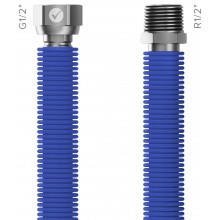 MERABELL Aqua Flexi Hadica R1/2"-G1/2" 30-60cm - 1ks modrá M0038