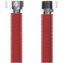 MERABELL Aqua Flexi Hadica R1/2"-G1/2" 30-60cm - 1ks červená M0039