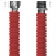 MERABELL Aqua Flexi Hadica R1/2"-G1/2" 30-60cm - 1ks červená M0039