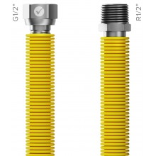 MERABELL Gas Flexi Hadica R1/2"-G1/2" 30-60cm - 1ks žltá M0040