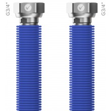 MERABELL Aqua Flexi Hadica G3/4"-G3/4" 30-60cm - 1ks modrá M0053