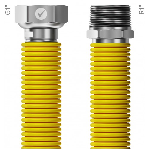 MERABELL Gas, Flexi Hadica 75-150 cm G1"-R1" M0065