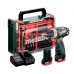 Metabo PowerMaxx BS Basic Set Akumulátorová vŕtačka so skrutkovačom ( 12V, 2x 2 Ah) 600080