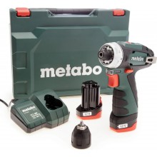 Metabo PowerMaxx BS Basic Akumulátorový vŕtací skrutkovač (12V/2x2,0Ah) 600984500