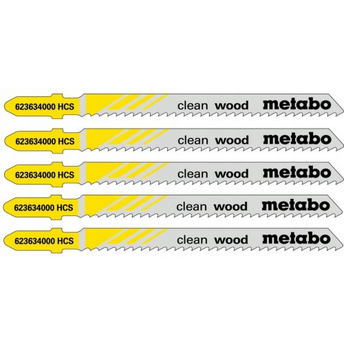 Metabo Plátky pre priamočiare píly, drevo, profesionálne 74 / 2,5 mm (5ks) 6236623634000