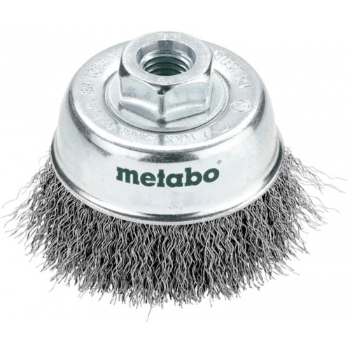 Metabo Hrncovitá kefa 75x0,3 mm/ M 14, zvlnený oceľový drôt 623715000 Metabo Hrncovitá kefa 75x0,3 mm/ M 14, zvlnený oceľový drôt 623715000