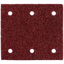 Metabo 10 Samolepiacich brúsnych papierov 115x103 mm, P60, H+M, SR 625620000