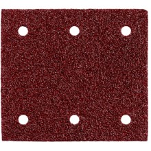 Metabo 10 Samolepiacich brúsnych papierov 115x103 mm, P80, H+M, SR 625621000