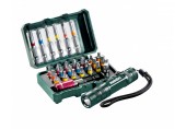 Metabo Box s bitmi "SP", 29 dielov + Mini Flash light 626721000