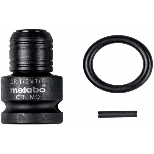 Metabo Adaptér 1/2" na 1/4" E6,3, 3dielny, odolný proti nárazu 628837000