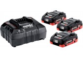 Metabo Základná sada 3 x LiHD 18V/4,0 Ah 685132000