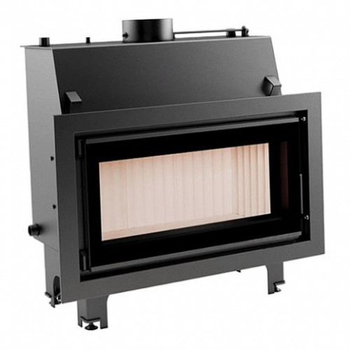 KRATKI MILA/PW/24 kW krbová vložka teplovodné, rovné sklo, bez chladiacej slučky