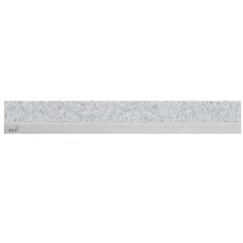 ALCAPLAST MINERAL Posh Rošt pre líniový podlahový žľab, 750mm Granit / nerez MP1207-750