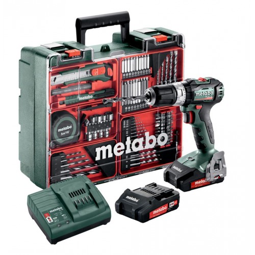 Metabo SB 18 L BL Aku příklepová vrtačka + mobilní dílna (18V/60Nm/2x2.0Ah) 602331880