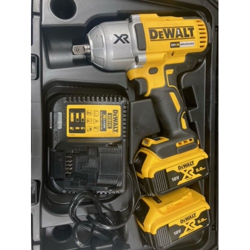 BAZÁR DeWALT DCF899P2 Aku rázový uťahovák 18V 1/2"(950 Nm/2x5,0Ah) kufor Tstak PO SERVISE