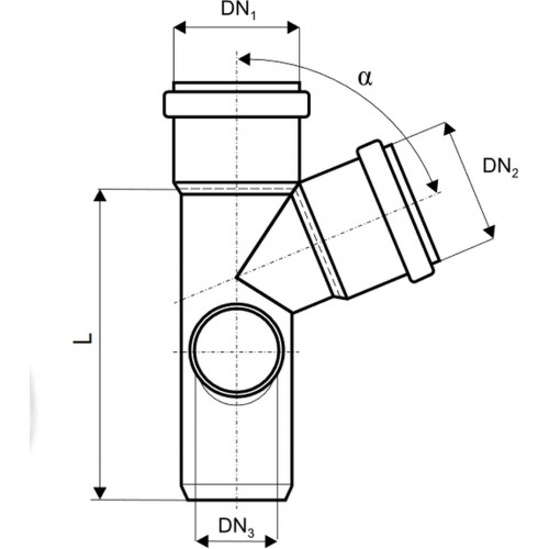 OSMA HTEP paneláková odbočka pravá 110/110/75 87° OSMA HTEP paneláková odbočka pravá 110/110/75 87°