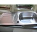 ALVEUS BASIC 150 kuchynský drez DEKOR, 780x435 mm, otvor pre baterie viz. foto