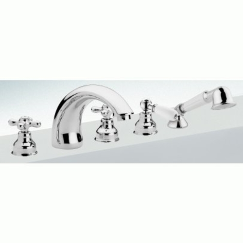 PAFFONI IRIS vaňová batéria stojanková so sprchou a výtokom, chróm IRV044CR PAFFONI IRIS vaňová batéria stojanková so sprchou a výtokom, chróm IRV044CR