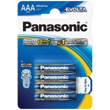 PANASONIC LR03 4BP AAA Evolta alk Batérie 35049220