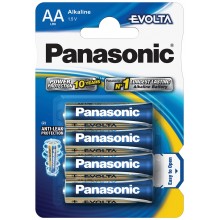 PANASONIC LR6 4BP AA Evolta alk Batéria 35049252