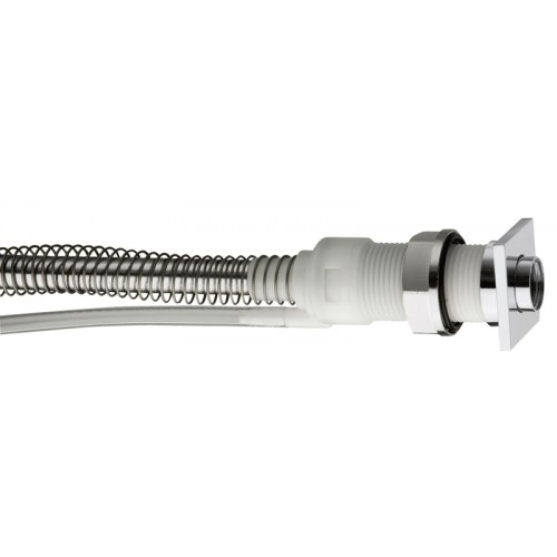 POLYSAN PRECHODKY na sprchu PD468 Priechodka na sprchu vrátane hadice, hranatá plochá