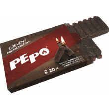 PE-PO drevený podpaľovač 2v1
