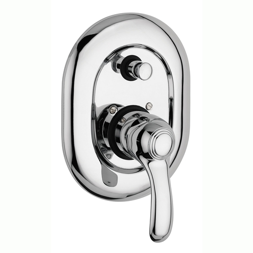 FONTE Flavia batéria podomietková s prepínačom as luxusné krytkou, chróm FA014CR