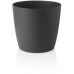 PLASTKON Dekoratívne kvetináč Ella Twist'n'Roll 40 cm matná antracit