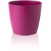PLASTKON Dekoratívne kvetináč Ella Twist'n'Roll 40 cm matná fuksie
