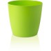 PLASTKON Dekoratívne kvetináč Ella Twist'n'Roll 40 cm matná hráškovo zelená