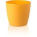 PLASTKON Dekoratívne kvetináč Ella Twist'n'Roll 40 cm matná žltá