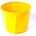 PLASTKON Dekoratívny kvetináč Rosa 19 cm žltá
