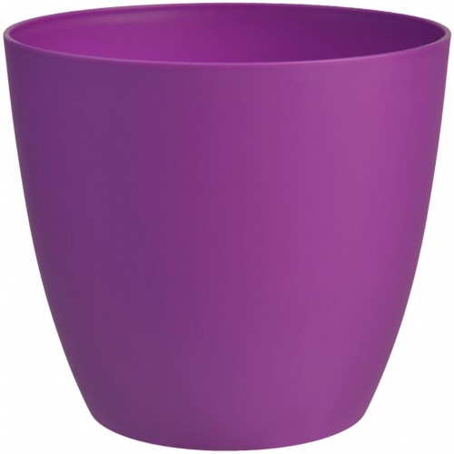 PLASTKON Dekoratívní kvetináč Ella matný 13 cm fuksie