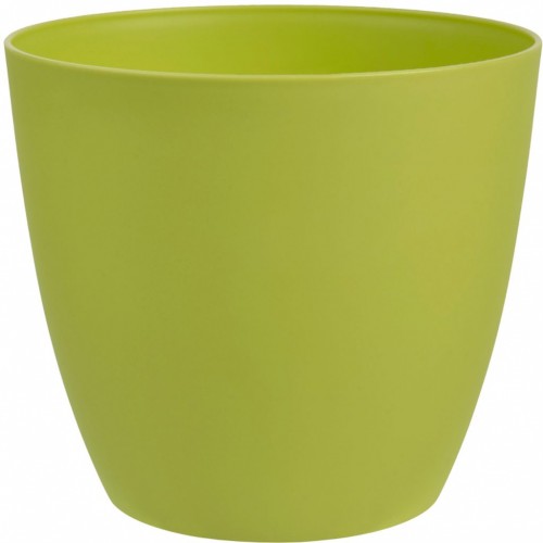 PLASTKON Dekoratívní kvetináč Ella matný 30 cm hráškovo zelená