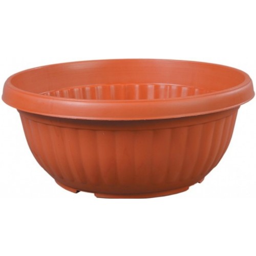 PLASTKON Žardiniéra Harmonie 50 terakota