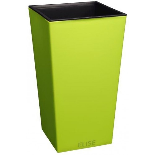 PLASTKON In- & Outdoor kvetináč Elise lesk 20 cm hráškovo zelená