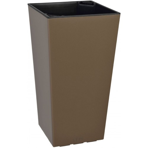PLASTKON In- & Outdoor kvetináč Elise mat 25 cm taupe