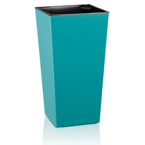 PLASTKON In- & Outdoor kvetináč Elise lesk 20 cm tyrkys