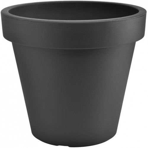 PLASTKON Dekoratívne kvetináč Metro Twist'n'Roll 29 cm antracit