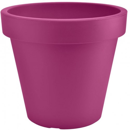 PLASTKON Dekoratívne kvetináč Metro Twist'n'Roll 29 cm fuksie
