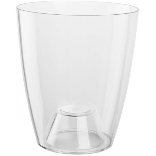 PLASTKON Dekoratívní kvetináč Ornella 11 transparentná číra PLASTKON Dekoratívní kvetináč Ornella 11 transparentná číra