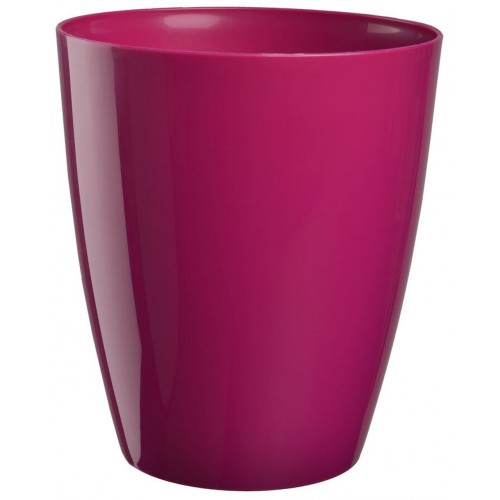 PLASTKON Dekoratívní kvetináč Ornella 11 višňová