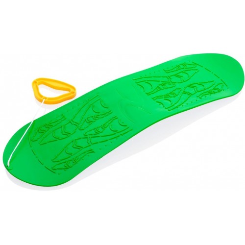 PLASTKON Snowboard skyboardov zelená