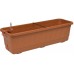 PLASTKON Samozavlažovací truhlík Smart Systém Fantazie 100 cm terakota