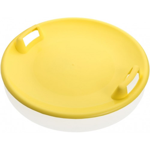 PLASTKON Sánkovací tanier Superstar žltá