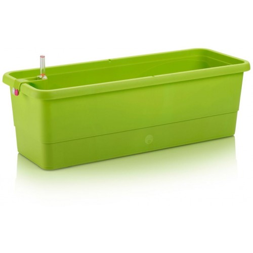 PLASTKON Samozavlažovací truhlík Smart Systém Gardenie 100 cm hráškovo zelená