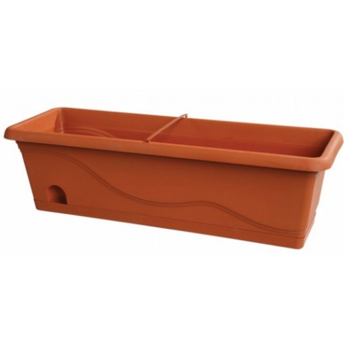 PLASTKON Samozavlažovací truhlík Titanic 50 cm terakota