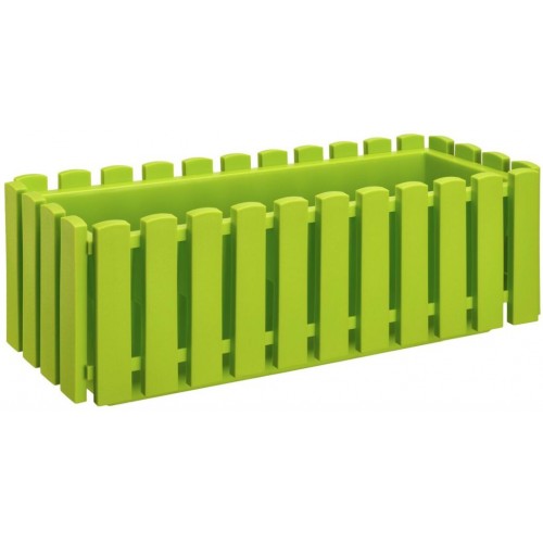 PLASTKON Truhlík FENCY 75 cm hráškovo zelená