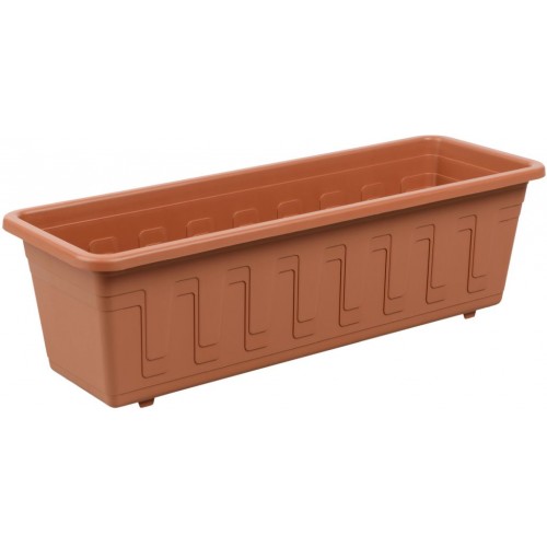 PLASTKON Samozavlažovací truhlík Garden Flor 100 cm terakota