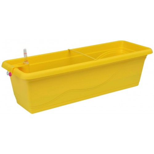 PLASTKON Samozavlažovací truhlík Smart Systém Extra Line 40 cm žltá